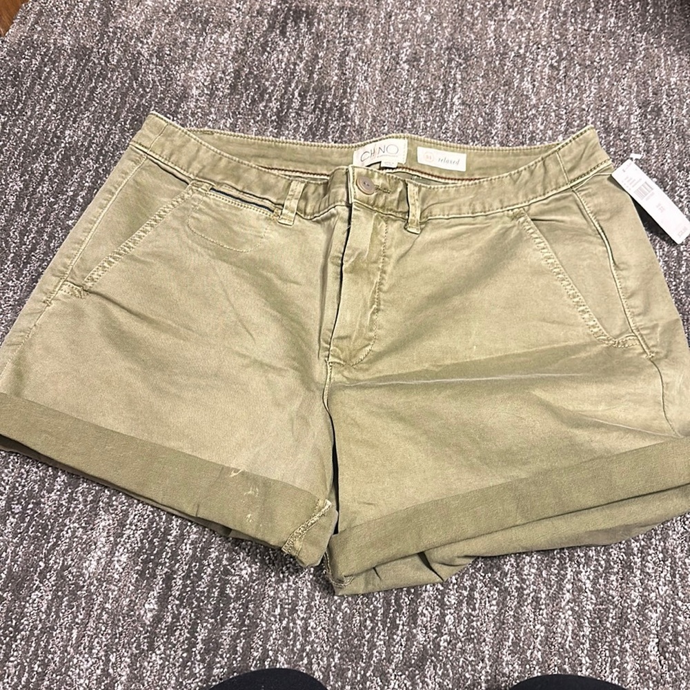 Anthro Chino Shorts